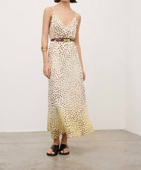 Ottod'Ame - Crossed Shoulder Straps Slip Long Dress