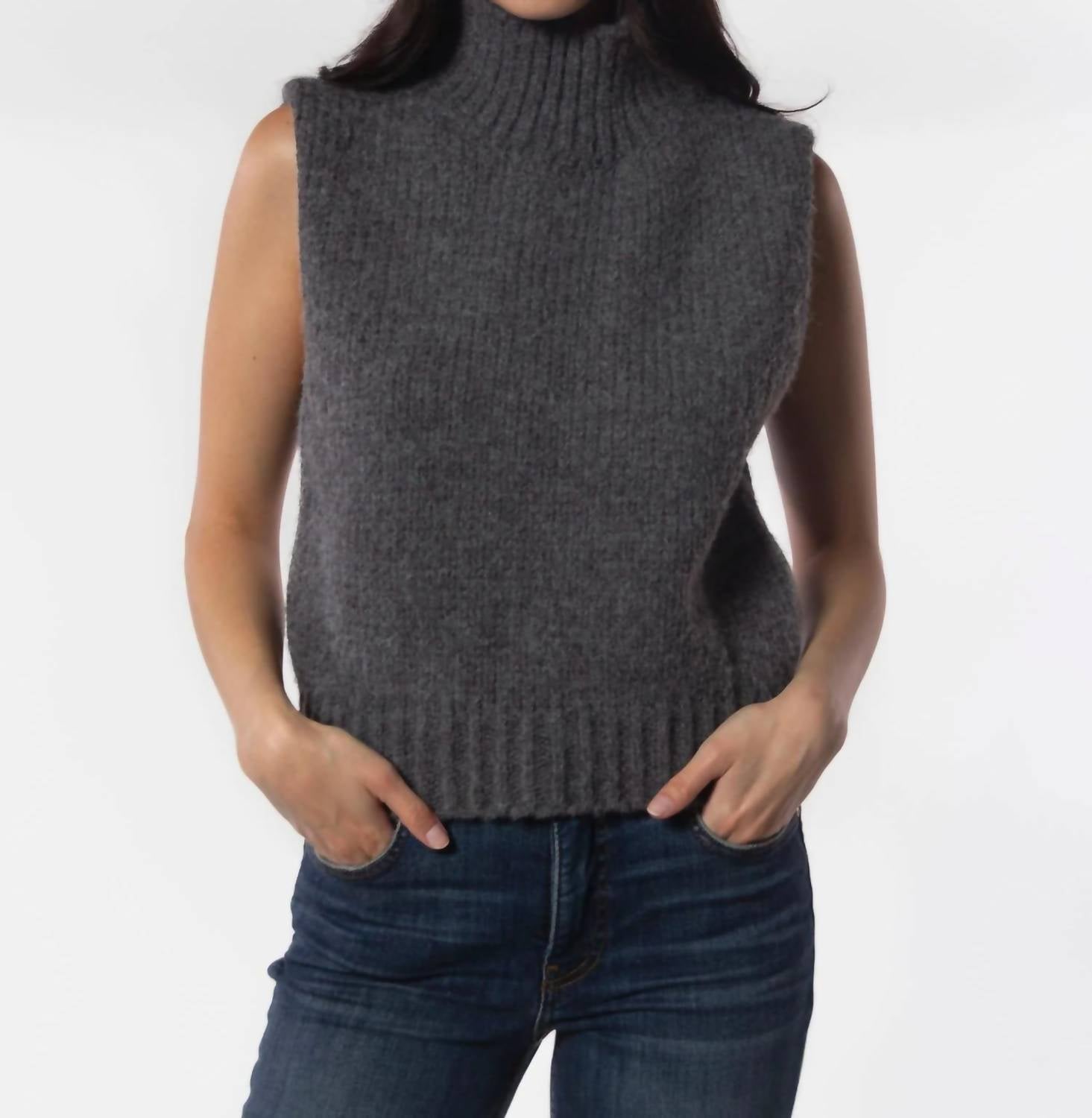Deluc - George Turtleneck Knit Vest