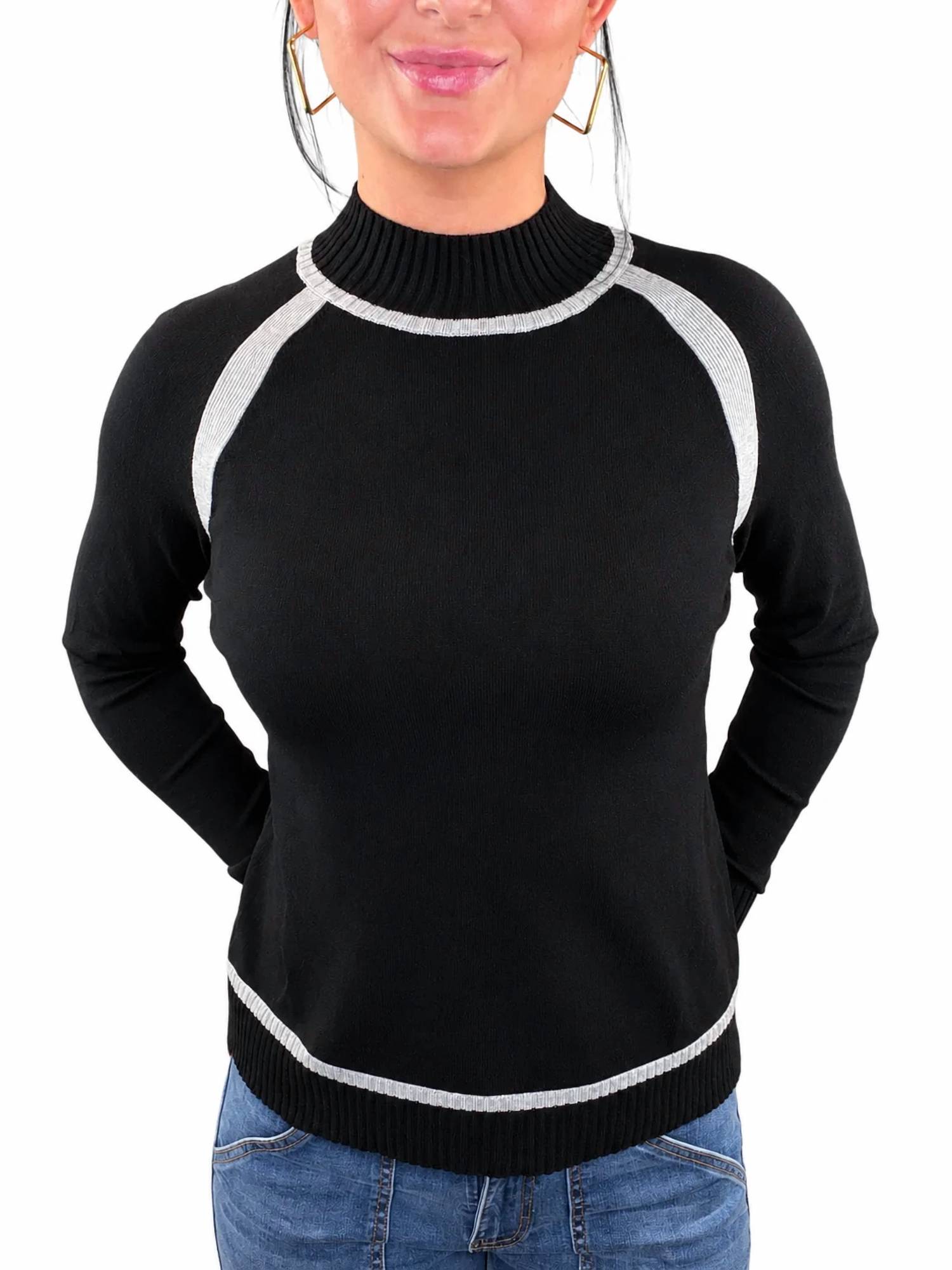 Mb By Tribal - Long Sleeve Sweater