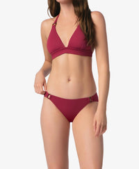 Helen Jon - Tortoise Ring Halter Bikini Top
