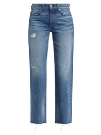 Rag & Bone - Dre Raw Hem Low Rise Baggy Jeans