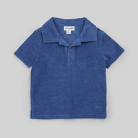 Miles Baby - Boy's Solid Terry Polo Shirt