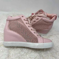 Juicy Couture - Women Jorgia Quilted Wedge Sneakers