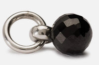 Trollbeads Women's Spinel Tassel Bead Charm in black - women's accessory