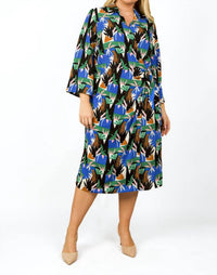 Donna Morgan - Safari Windows Dress - Plus