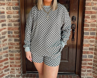 Anniewear - Coastal Check Lounge Set