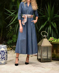 Just Darviny - Desert Midi Dress