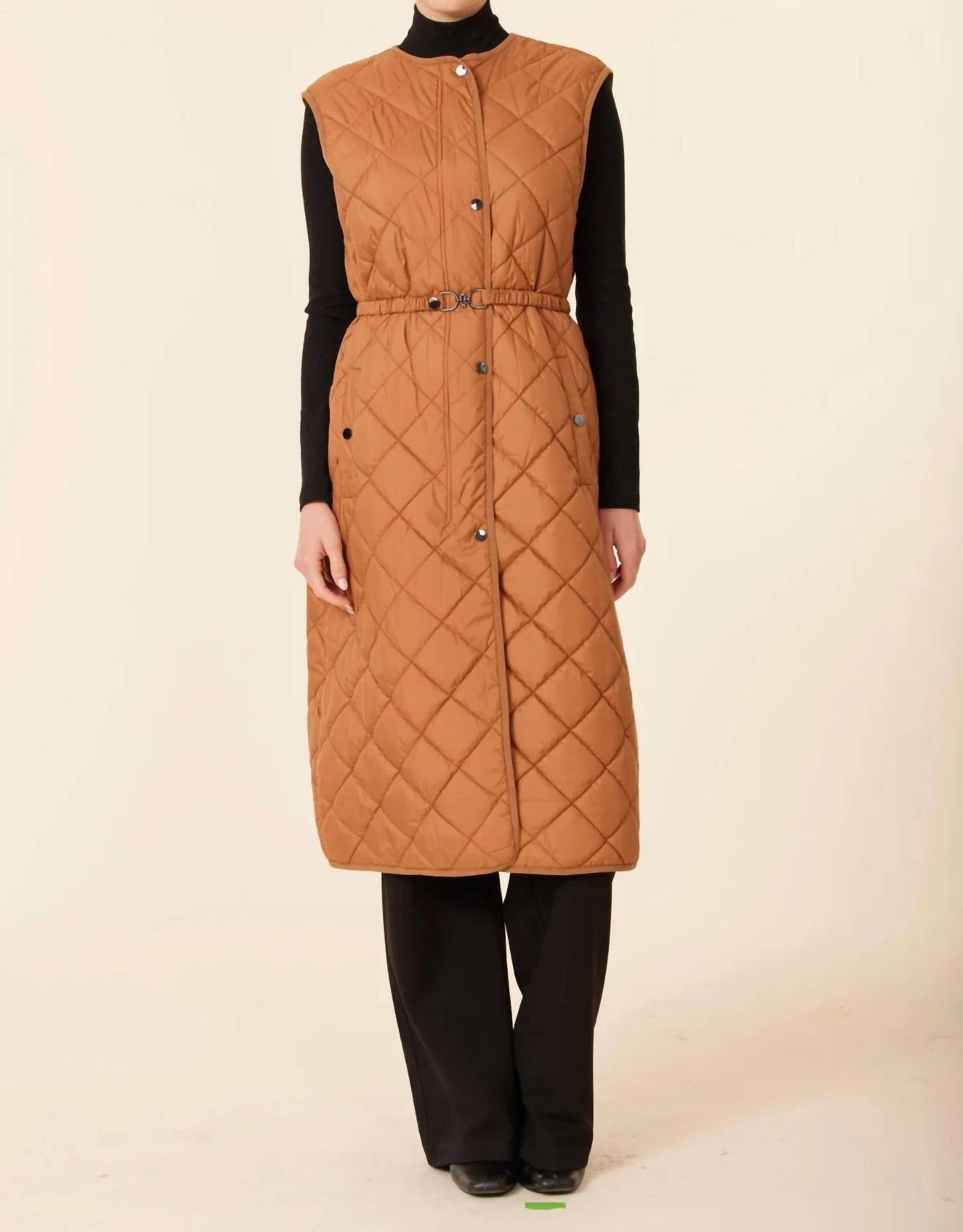 Dolce Cabo - Quilted Long Vest