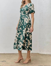 Polagram - Evelyn Floral Midi Dress