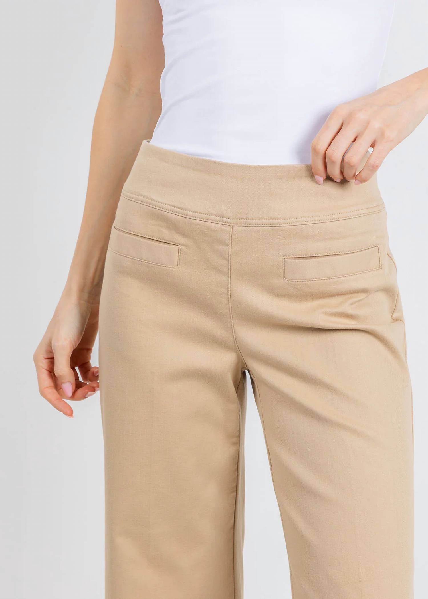 Elliott Lauren - Modern Twill Wide Leg Pants - 29"