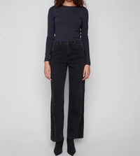 Charlie B - Braided Side Seam Jeans