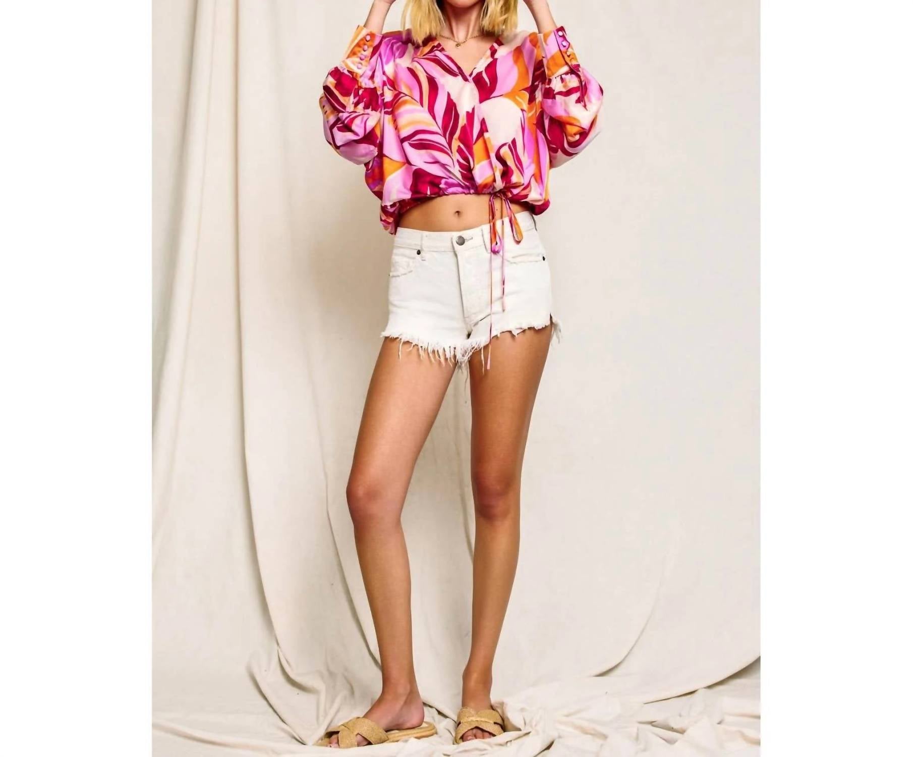 Dress Forum - Berry Kiss Surplice Top
