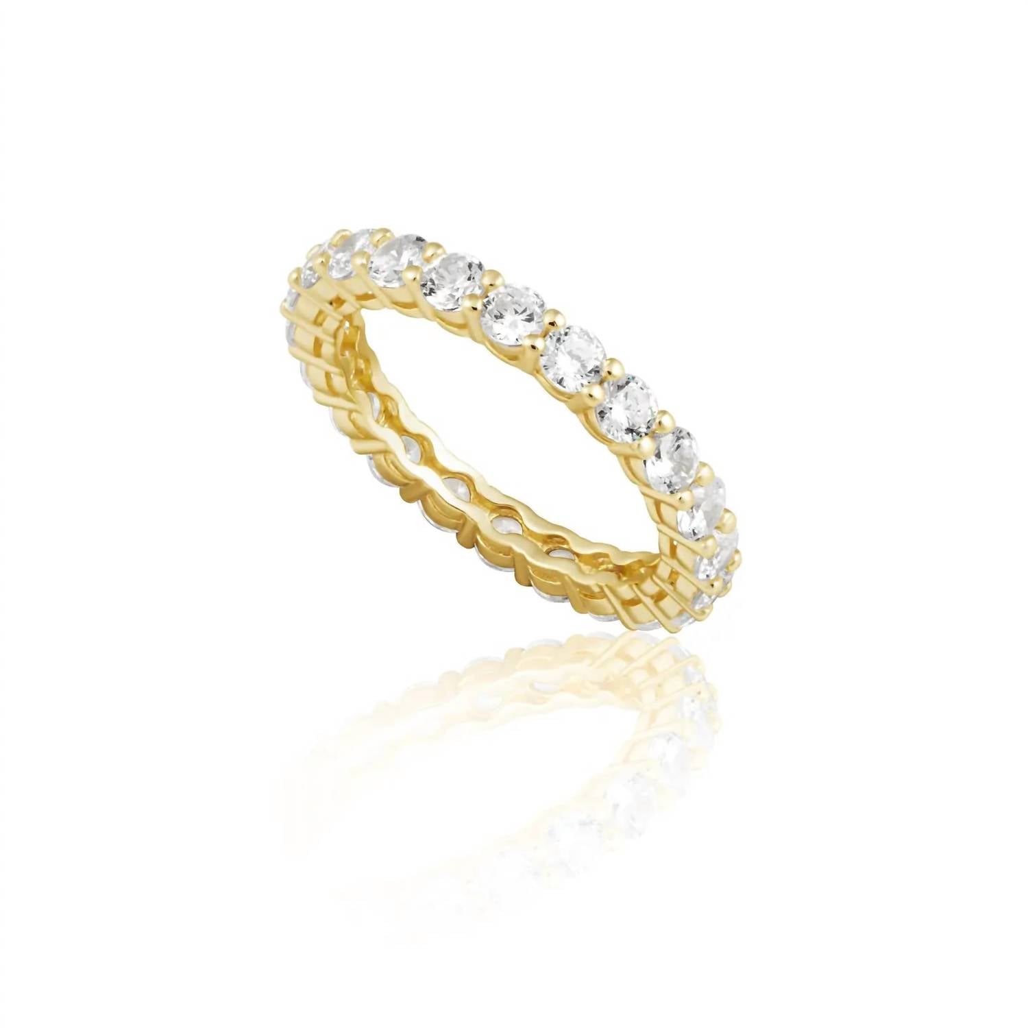 Sahira - Women's Round Cut Band Ring