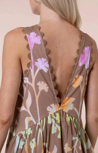 Juliet Dunn - V Back Mini Dress