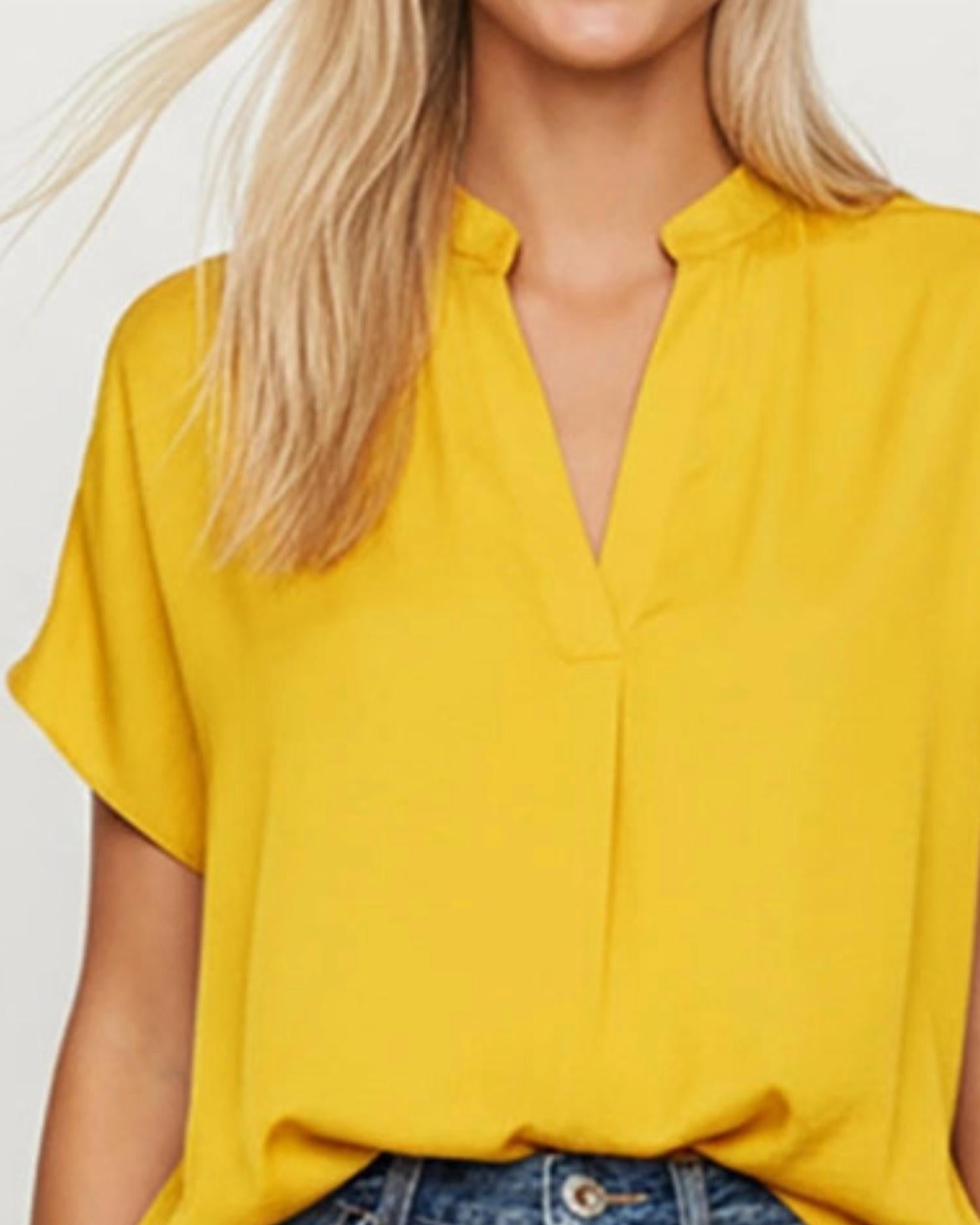 Naked Zebra - Drop Shoulder Blouse
