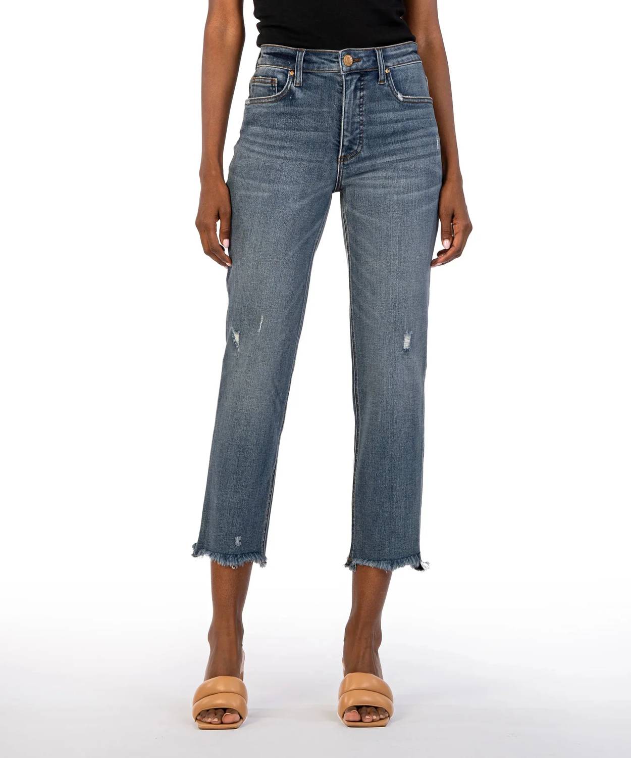 Kut From The Kloth - Rachael High Rise Fab Ab Mom Jeans