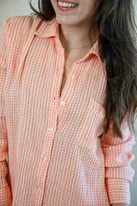 Z Supply - Heacock Avenue Gingham Button Up Top