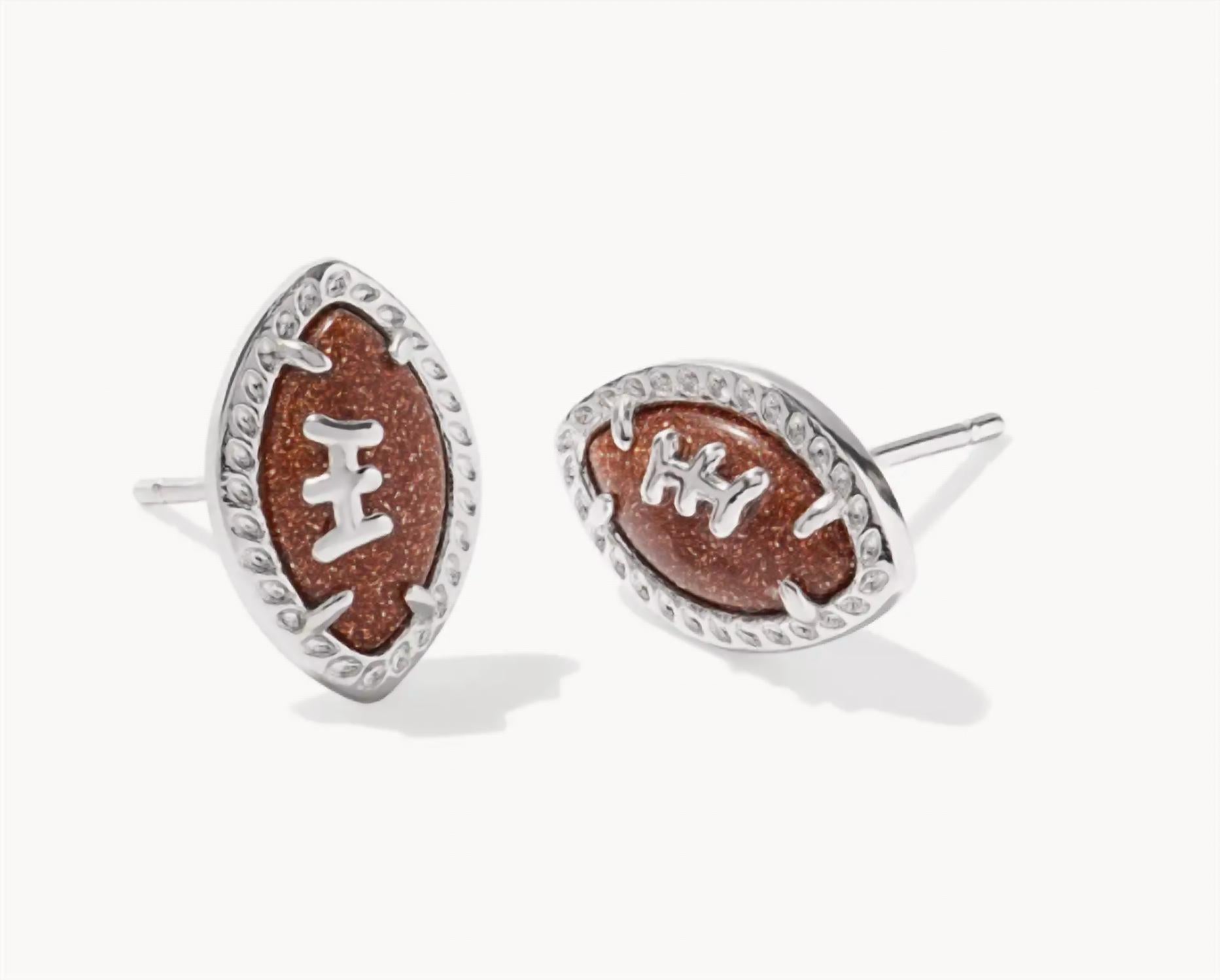 Kendra Scott - Women's Football Stud Earrings