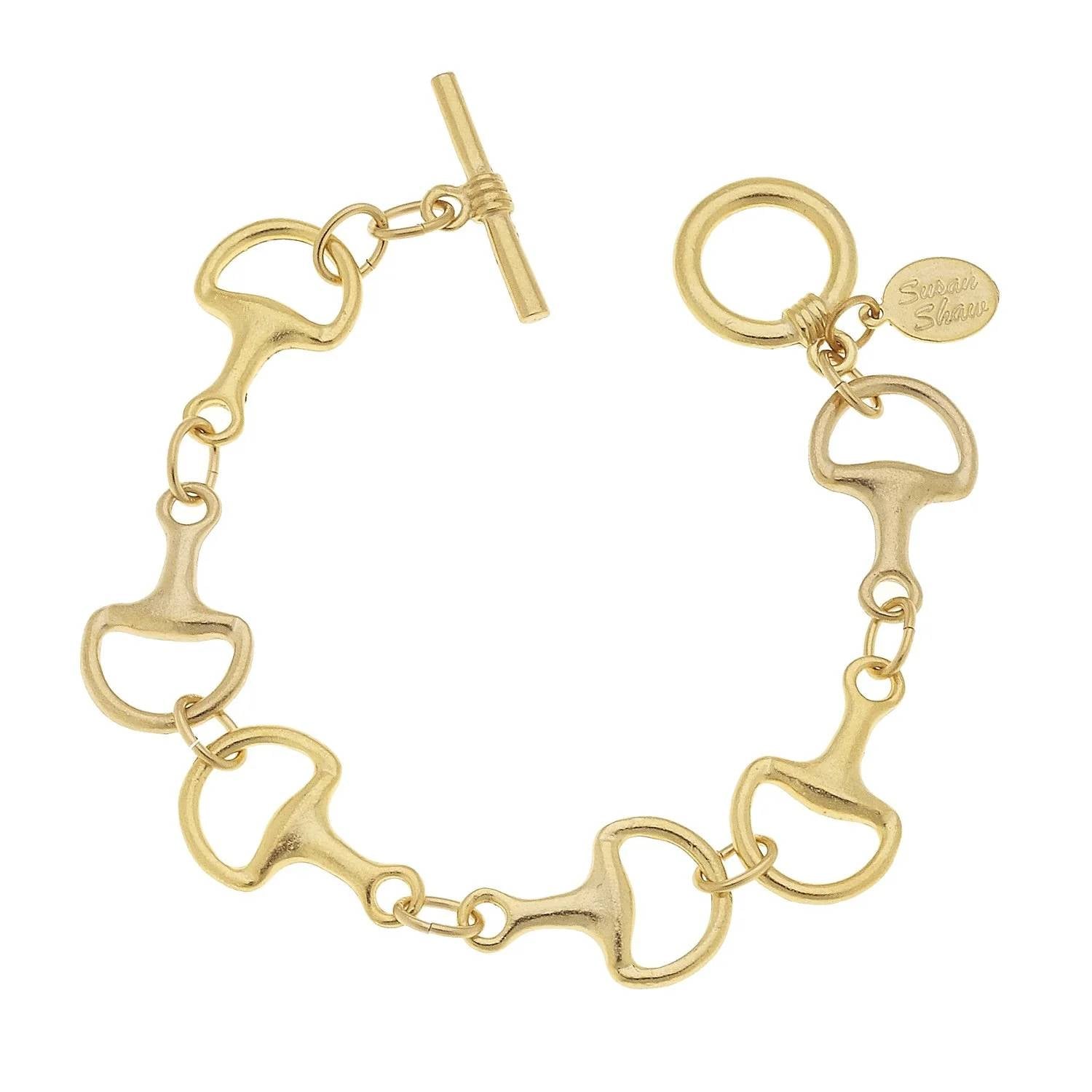 Susan Shaw - Women's Horse Bit Toggle Bracelet