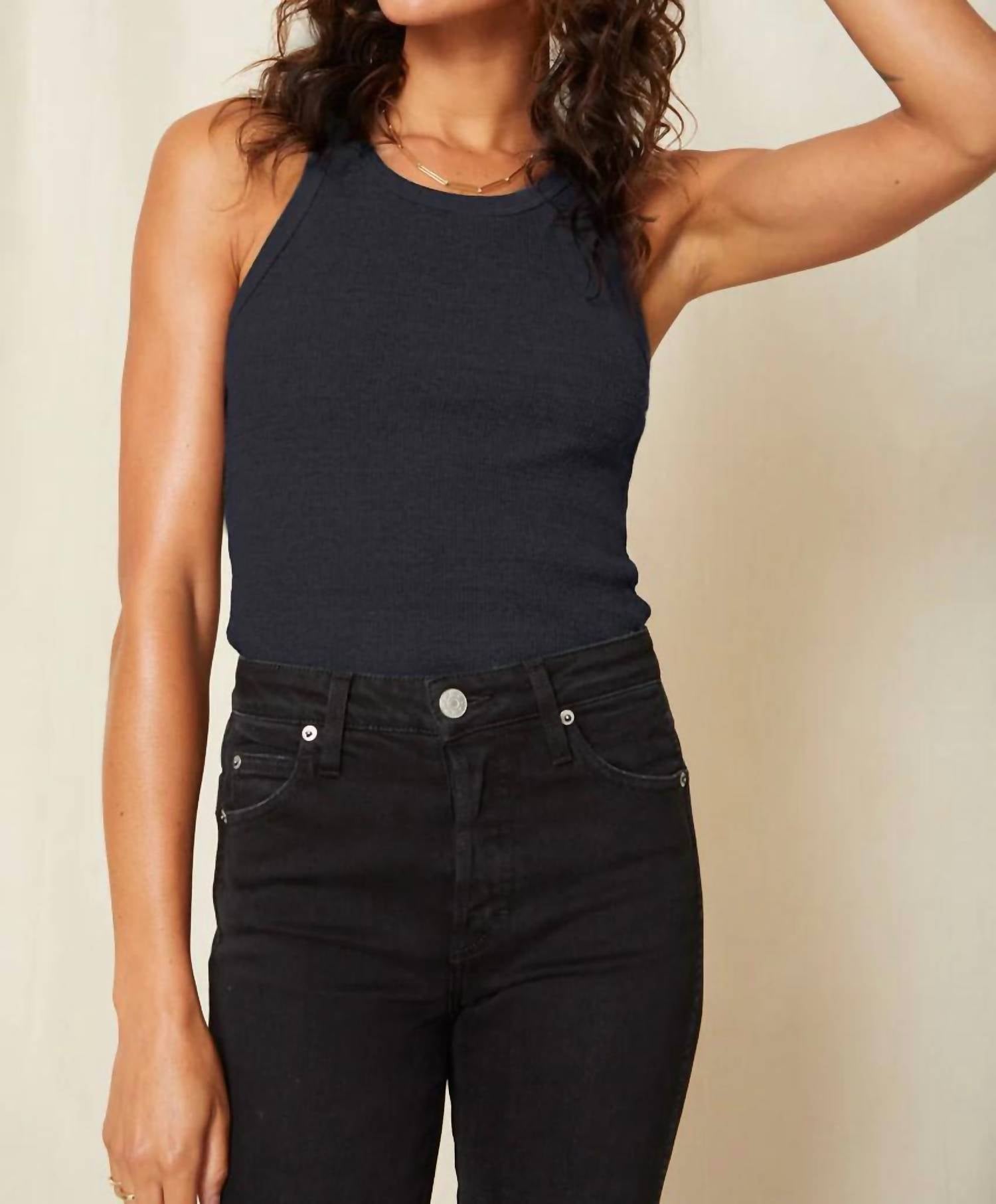 Amo - Long Rib Tank Top