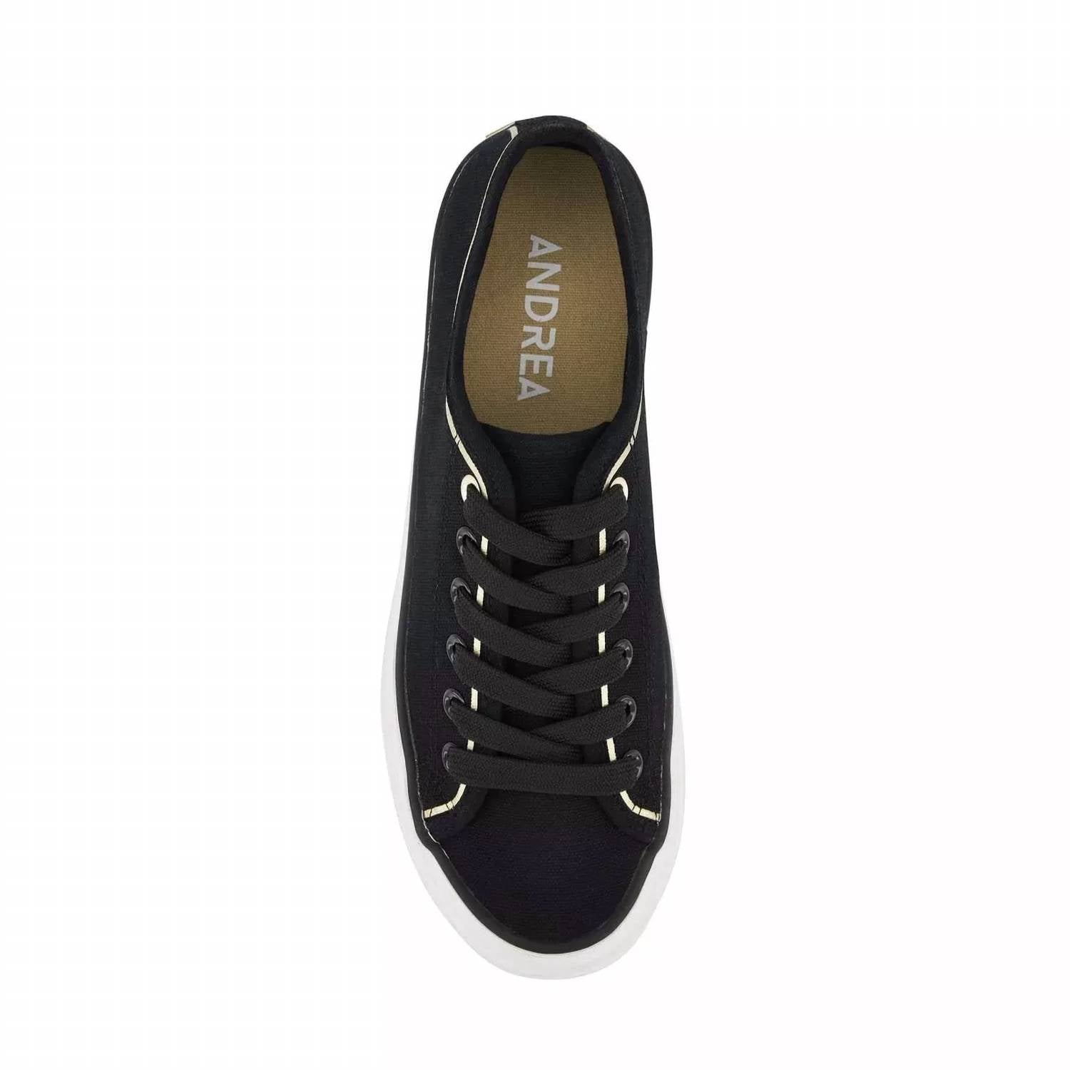 Andrea - Women's Platform Canvas Sneakers