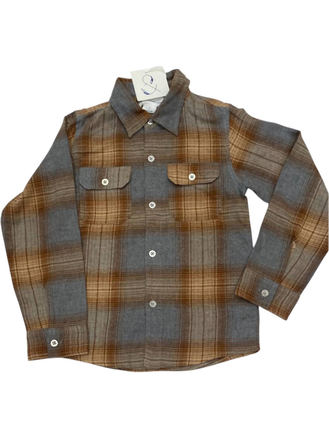 Poppet & Fox - Kid's Patch Pocket Shirt
