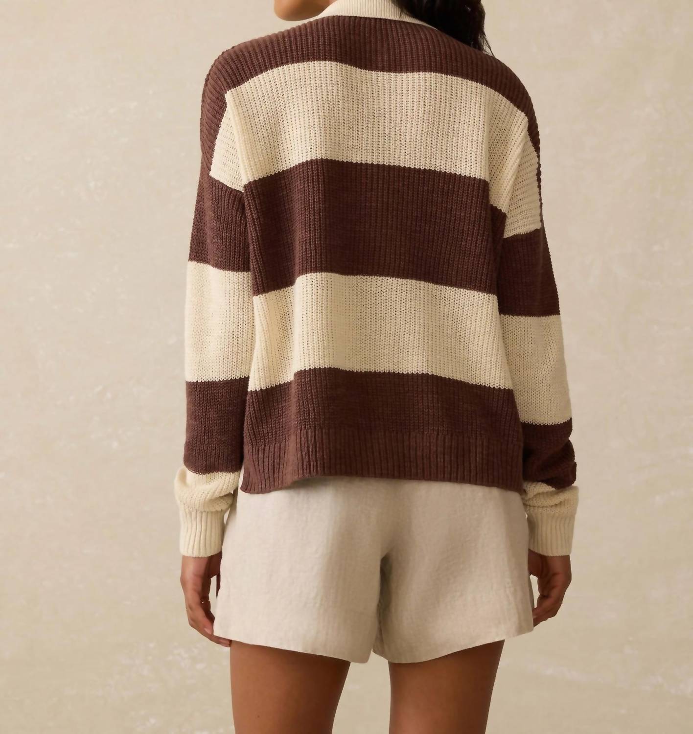 Faherty - Miramar Linen Polo Sweater