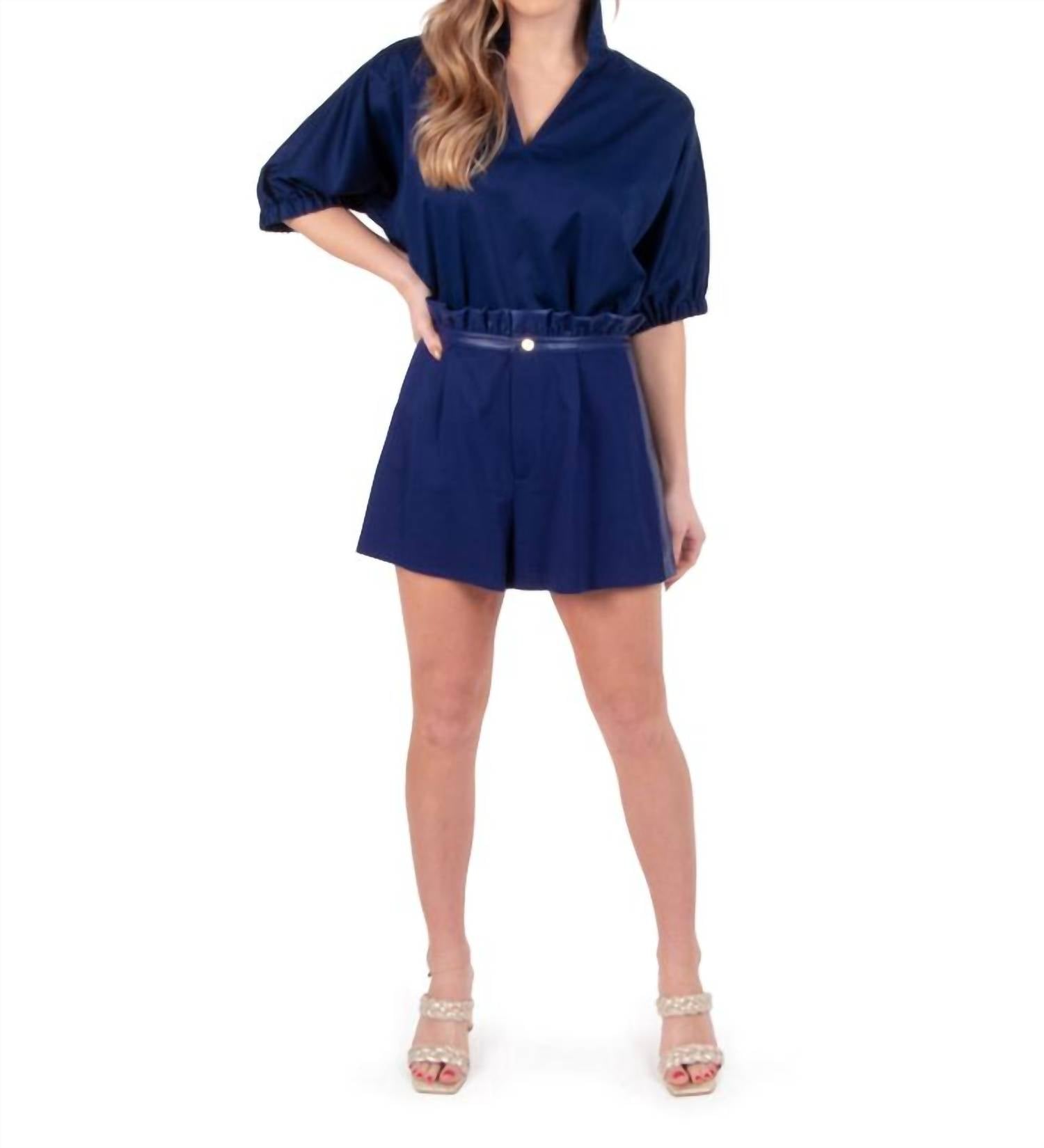 Emily Mccarthy - Stretch Ponte Shorts