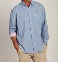 True Grit - Washed Melange Linen Shirt