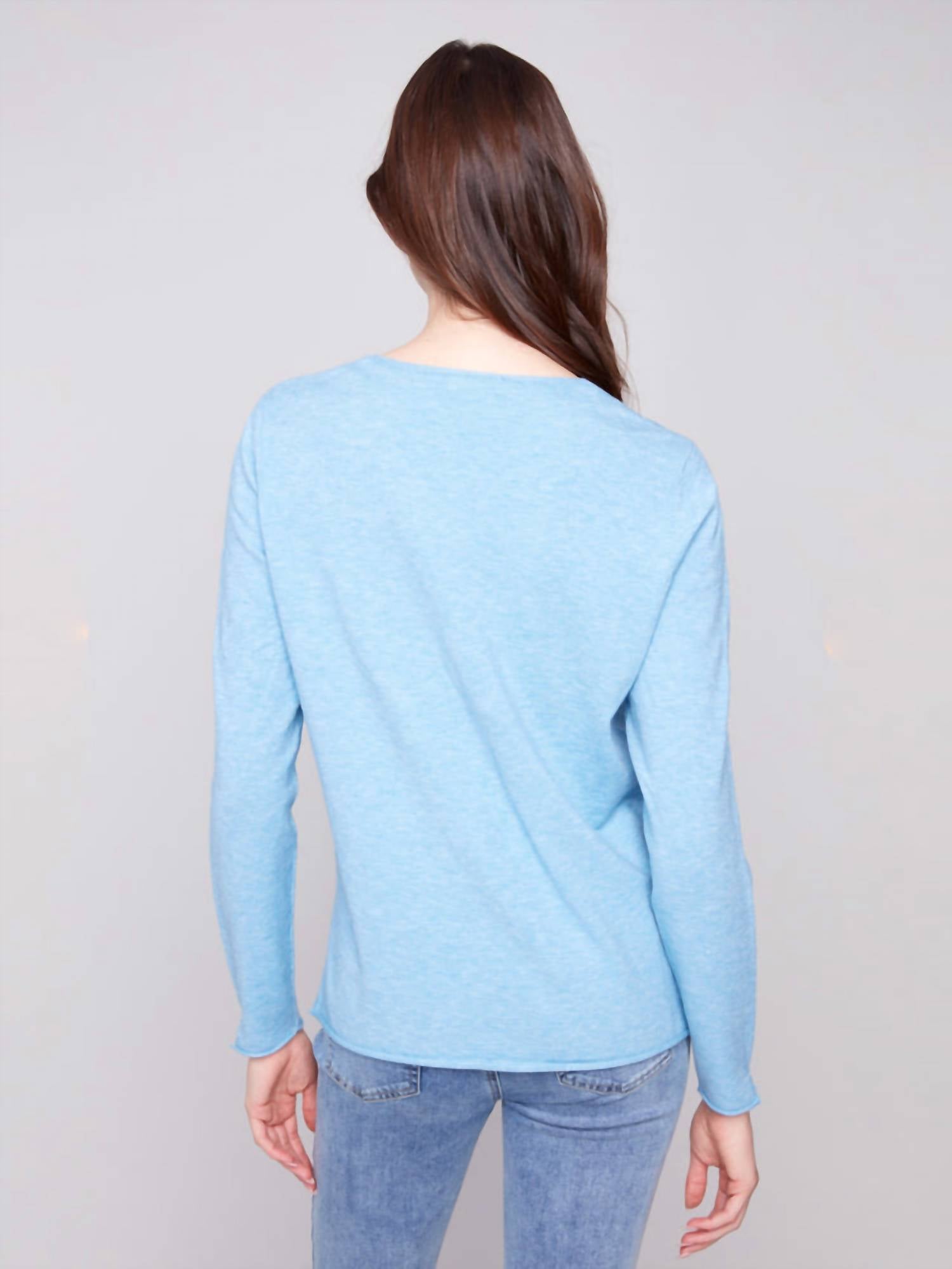 Charlie B - Basic V-neck Top
