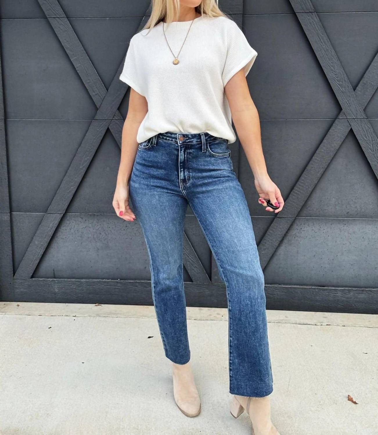 L.T.J - Sicily Scissor Cut Jeans