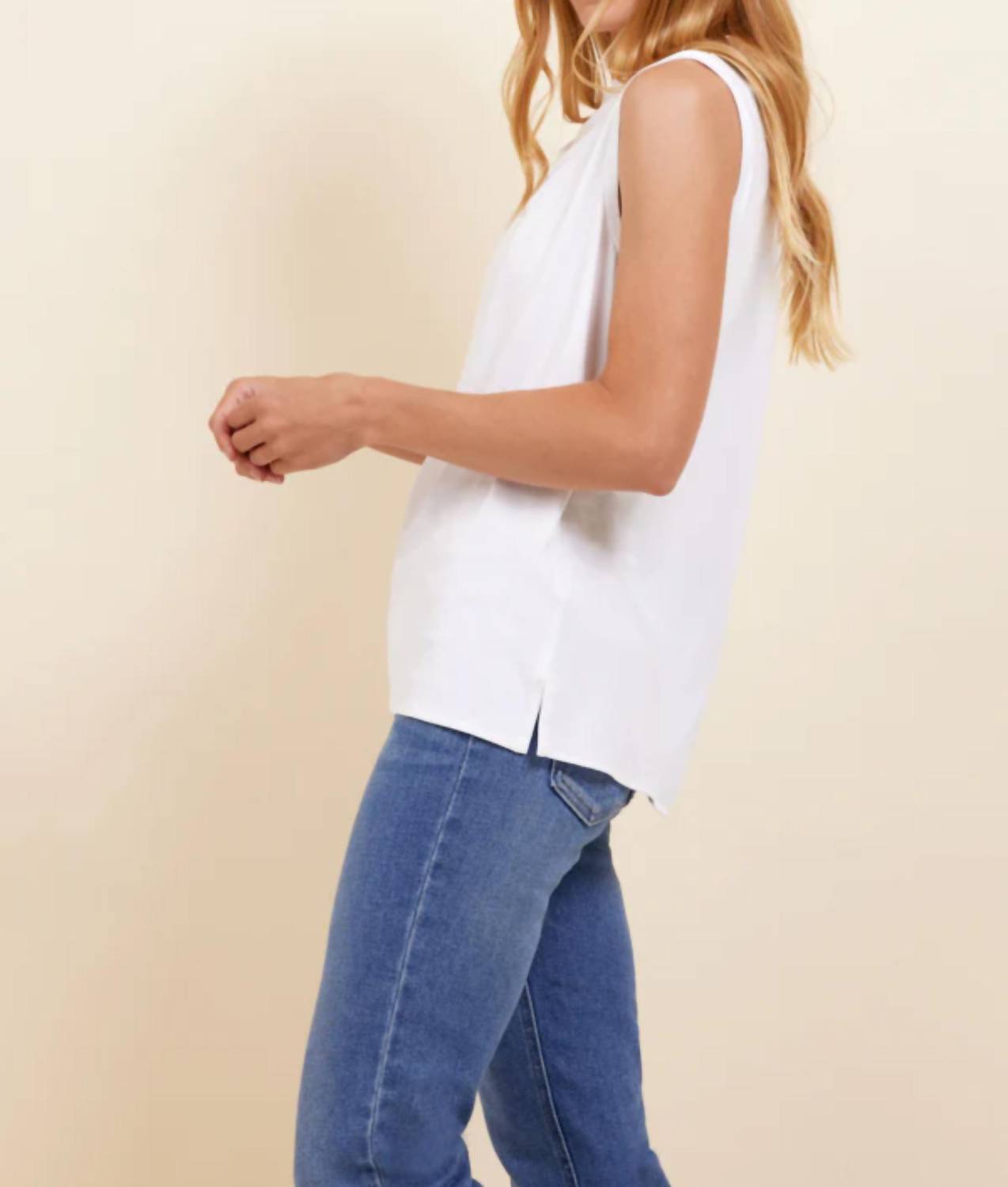 Majestic Filatures - Soft Touch Semi Relaxed Boatneck Tank Top