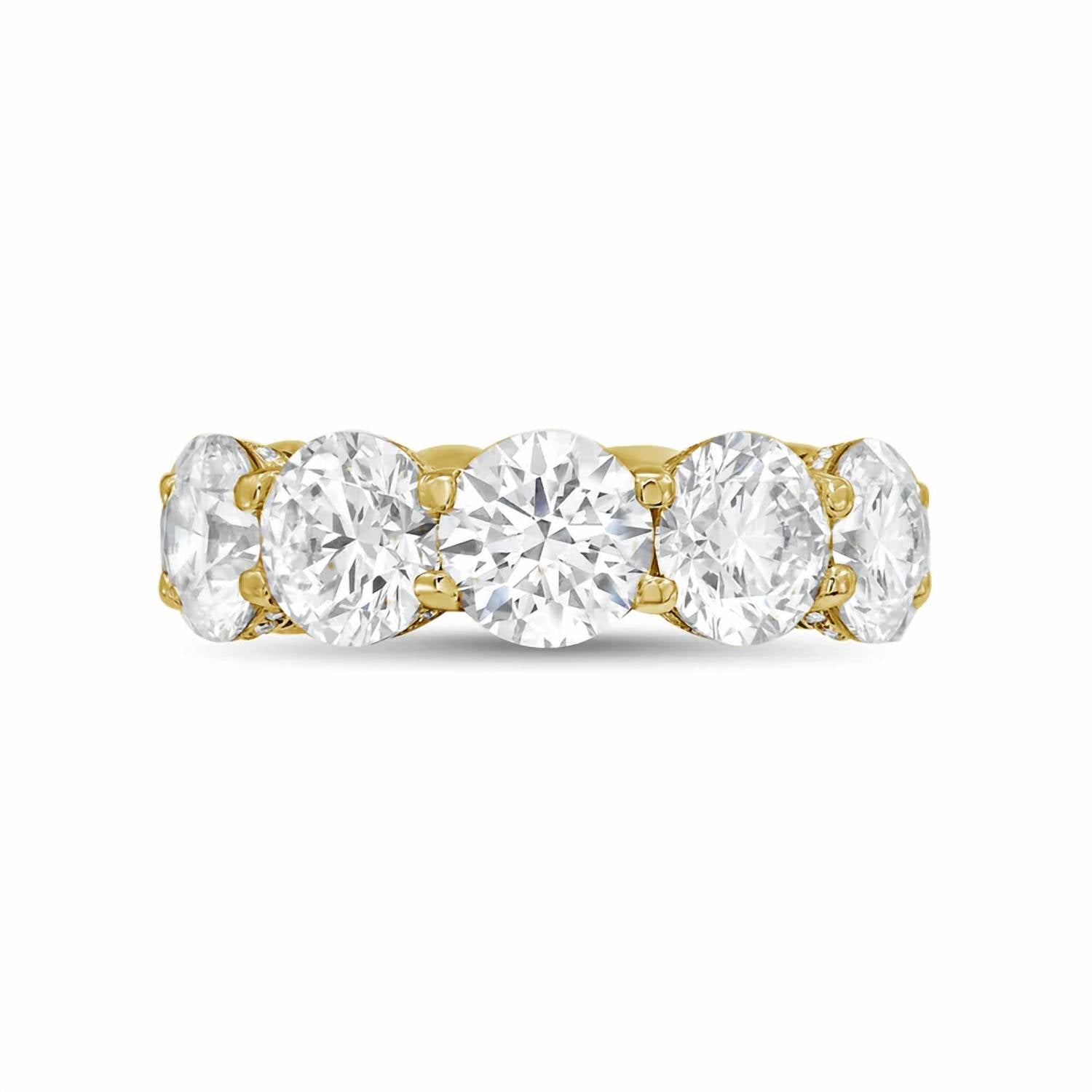 Diana M Jewels - Women's Round Lab-Grown Diamond Eternity Band (19.00 Ct) - Signature