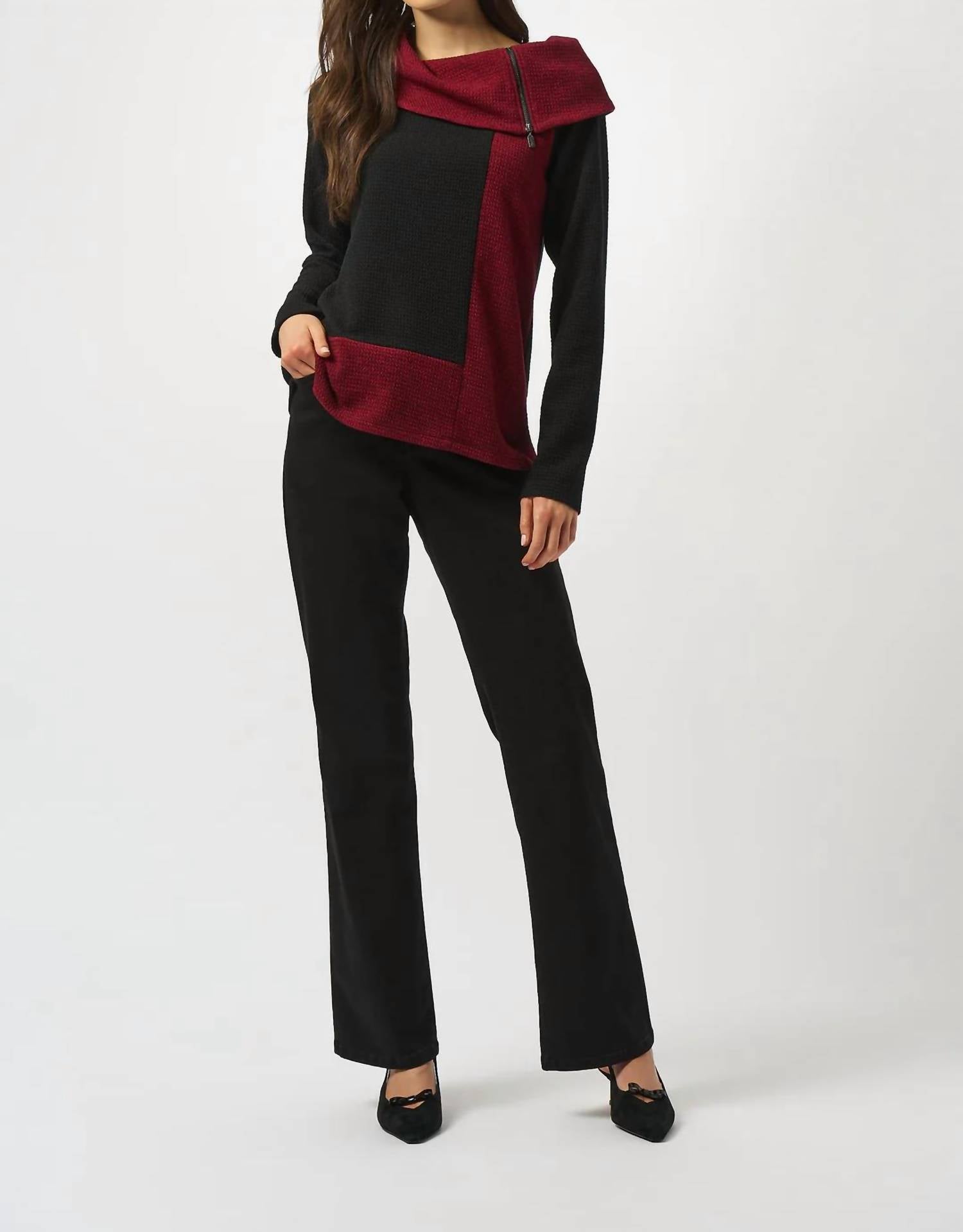 Joseph Ribkoff - Waffle Knit Sweater