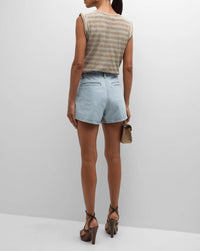 Frame - Women's Le Bardot Exposed Button Short