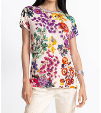 Johnny Was - Jaine Favorite Relaxed Dolman Sleeve Tee