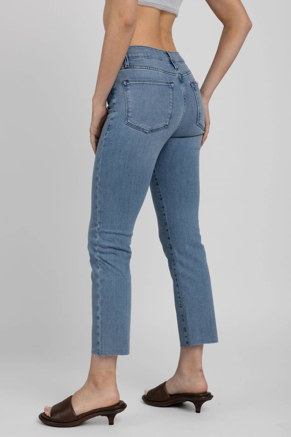 Frame - Le High Straight Raw After Jean