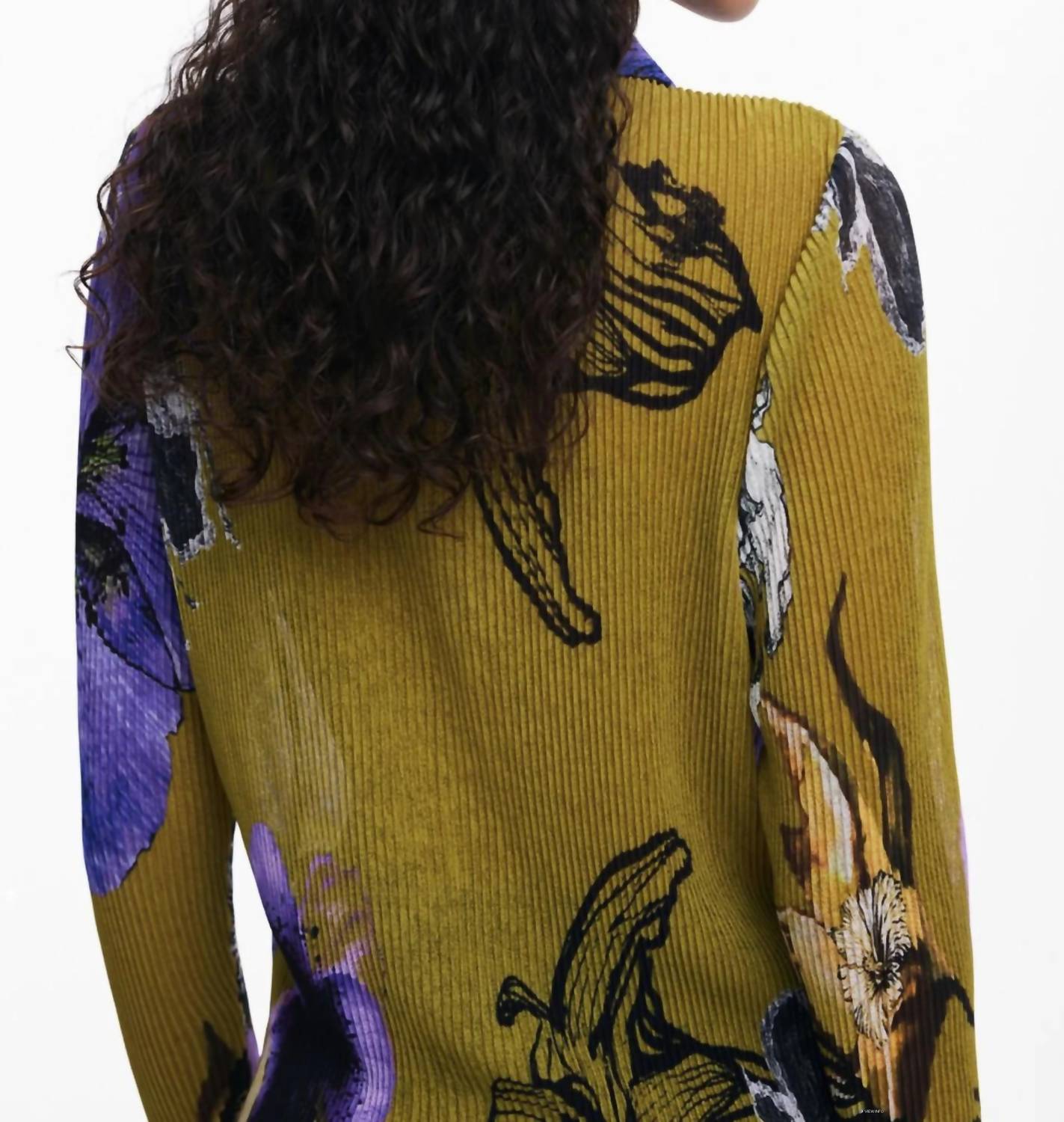 Desigual - Tulleflower Lacroix Pleated Shirt