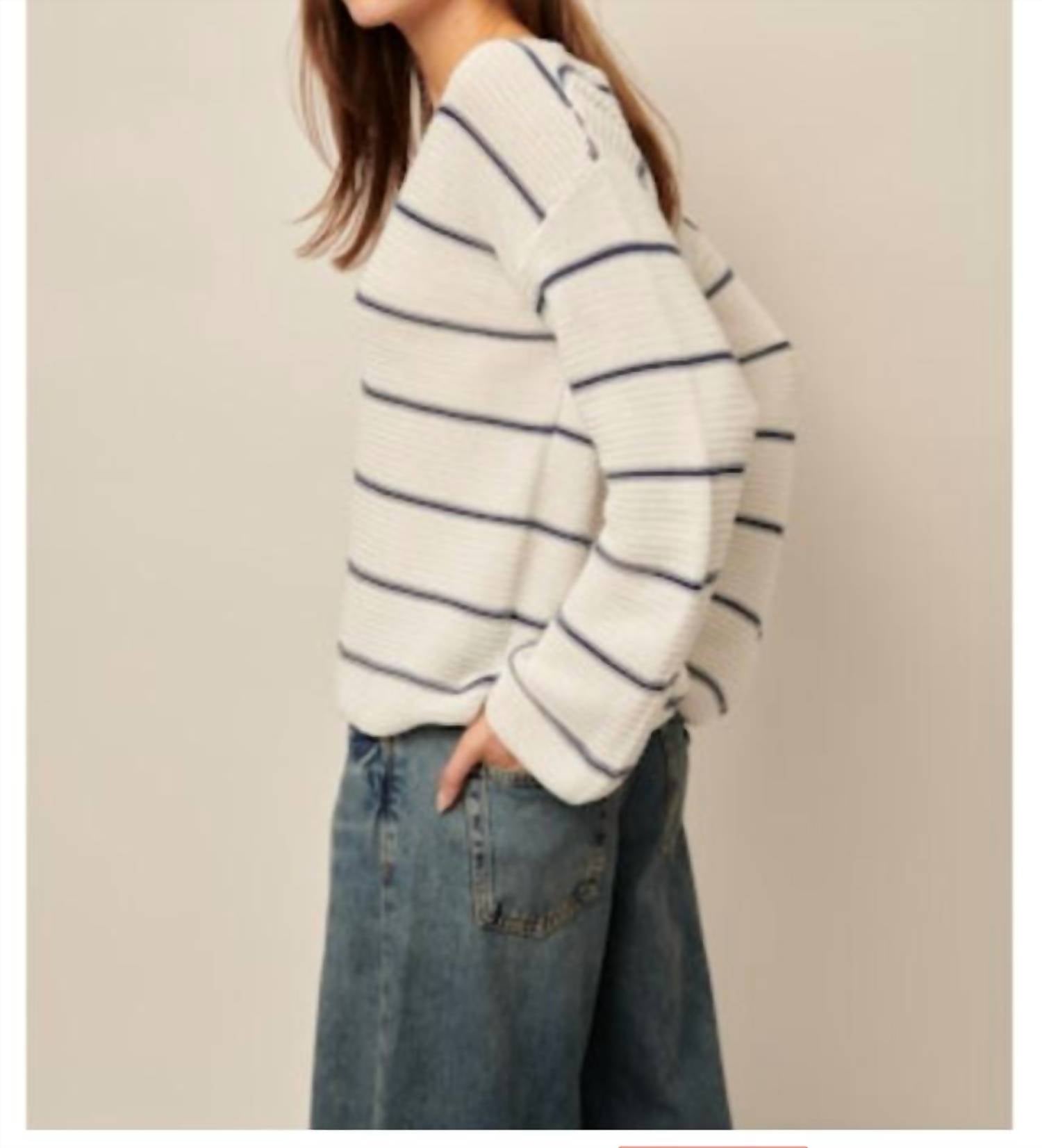 Line - Stella Linen-cotton Sweater