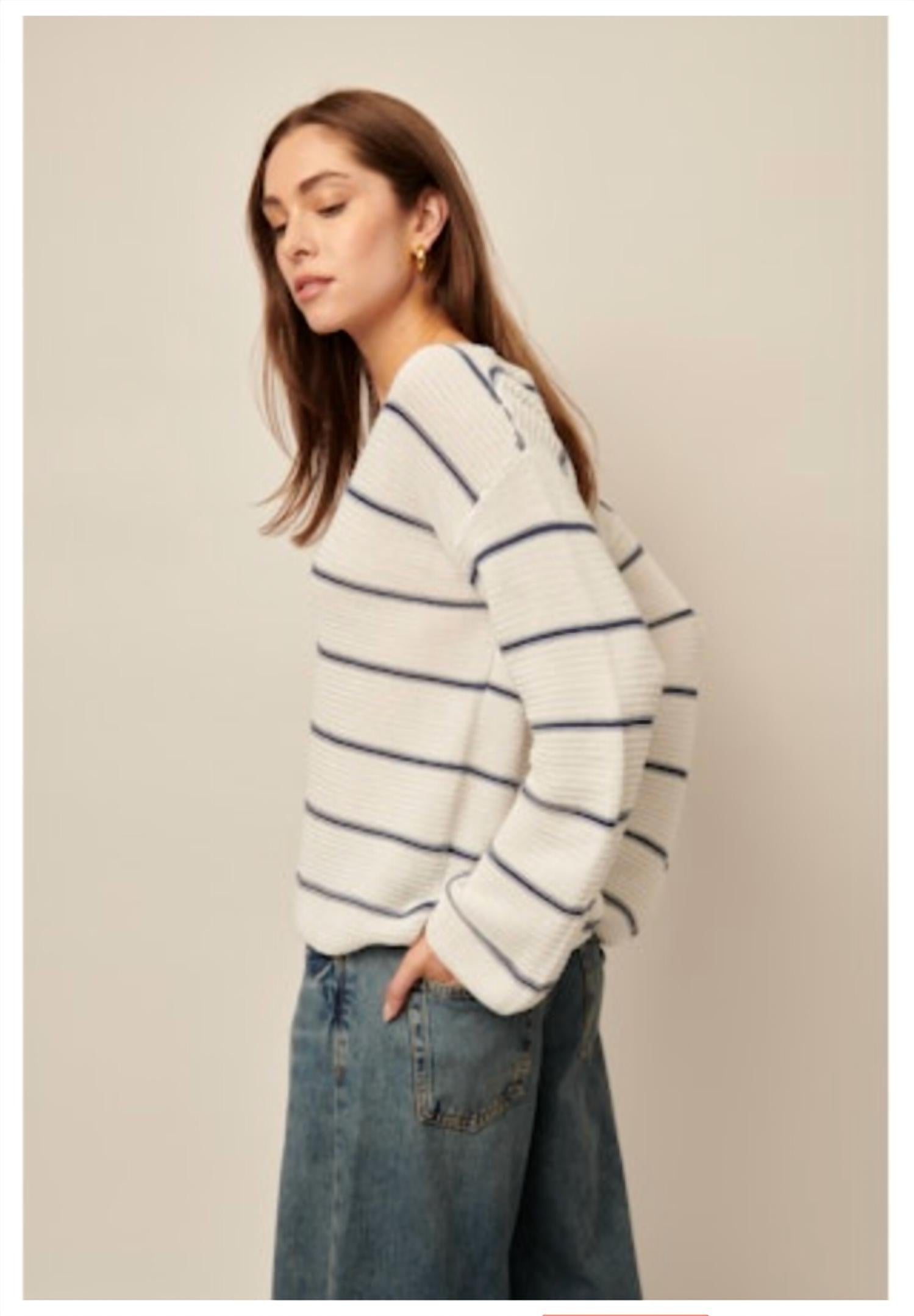 Line - Stella Linen-cotton Sweater