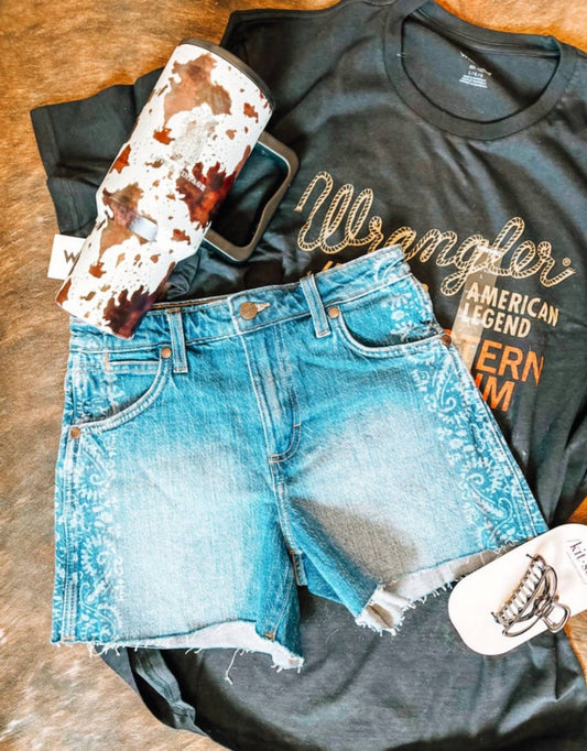 Wrangler - Women's High Rise Cowboy Short