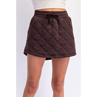 Rae Mode - Quilted Mini Skort