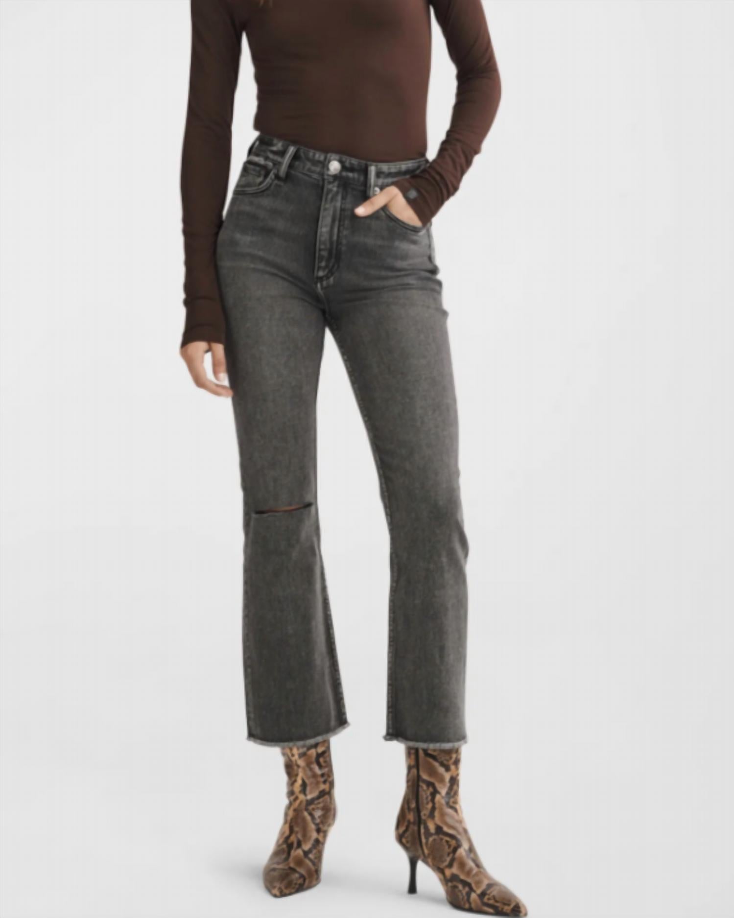 Rag & Bone - Casey High Rise Ankle Flare Jean