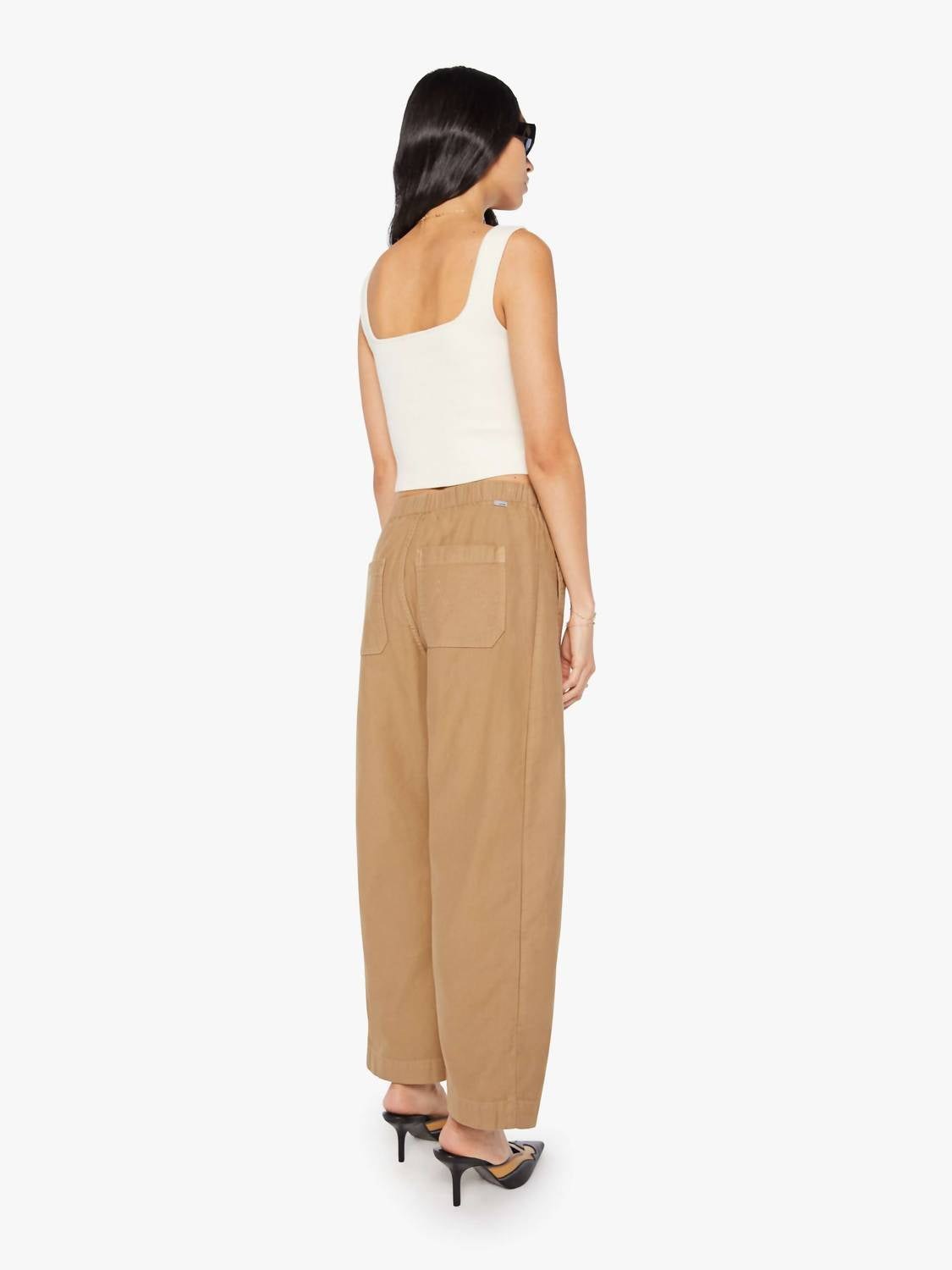 Mother - Drawn Half-pipe Ankle Pant
