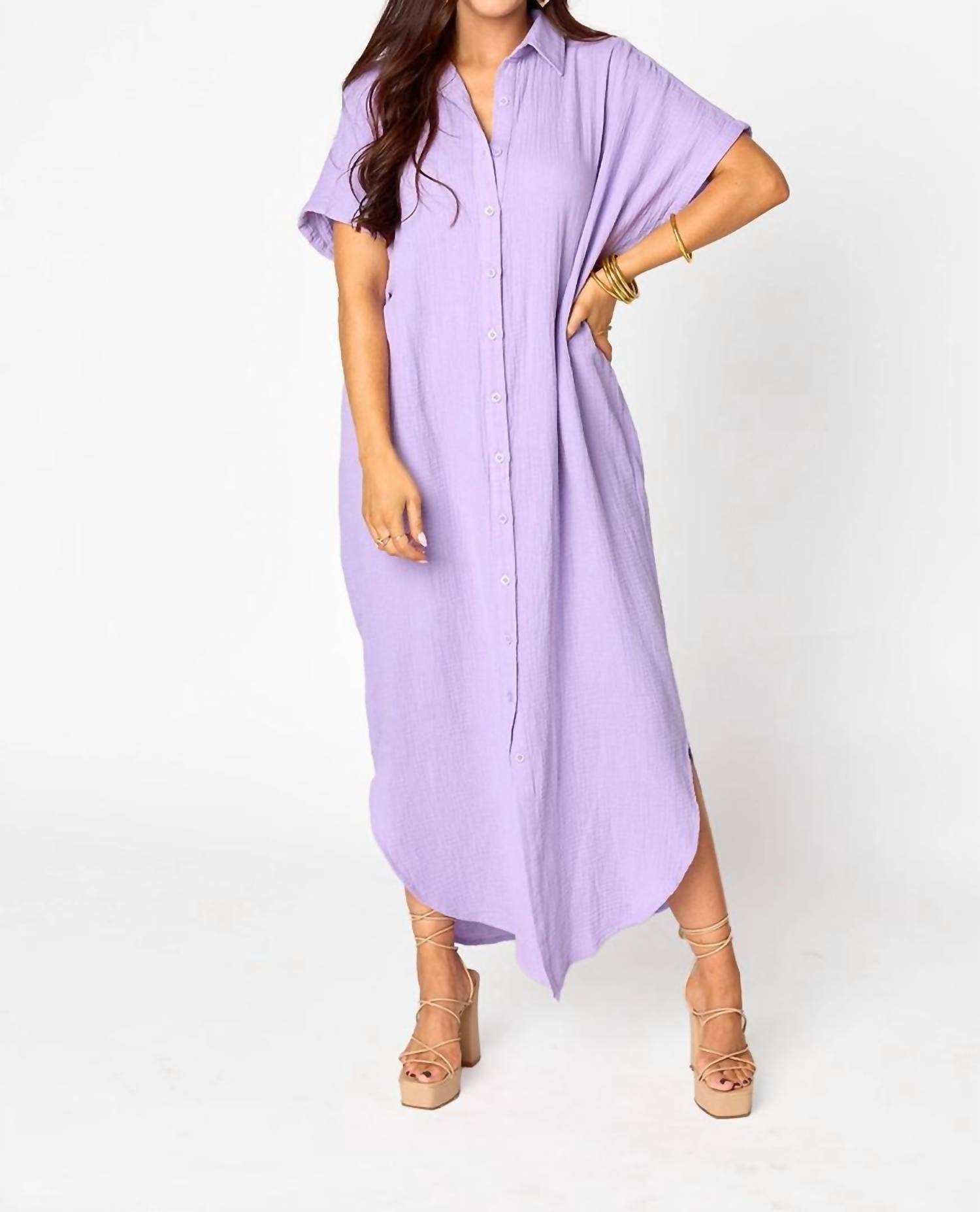 Buddylove - Carmen Caftan Cover Up Maxi Dress
