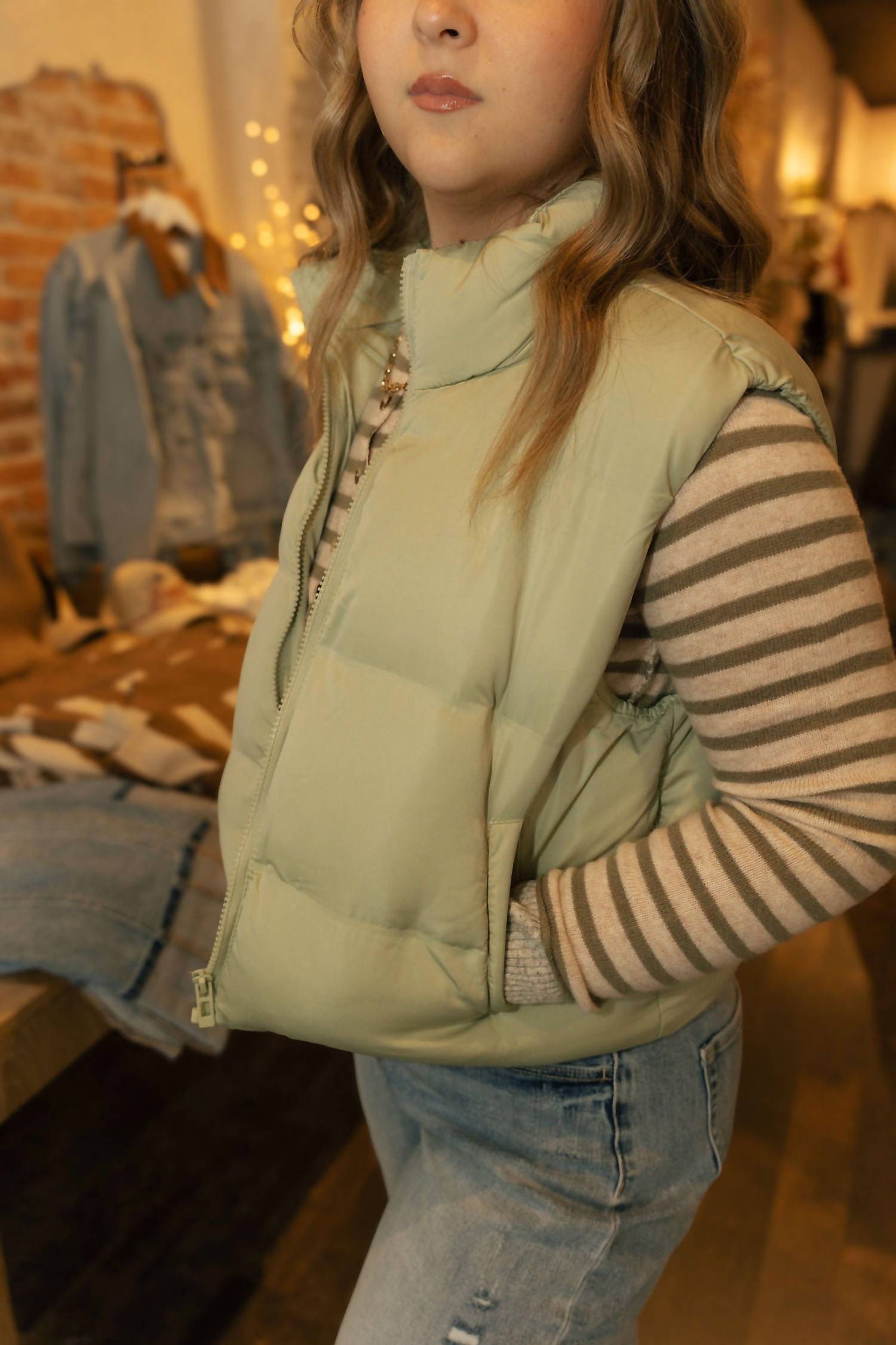 Thread & Supply - Issey Cropped Vest