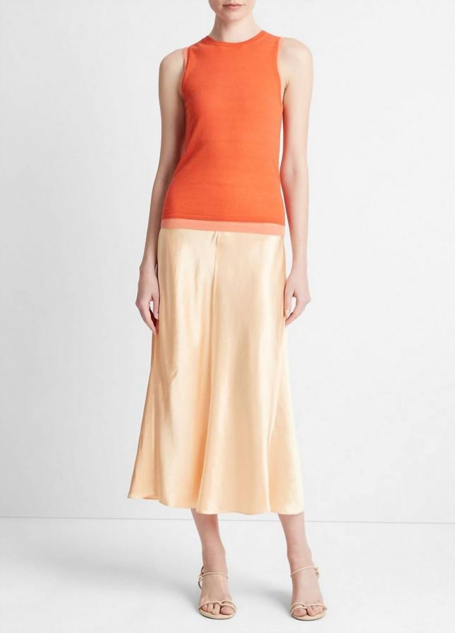 Vince - Double Layer Shell Tank Top