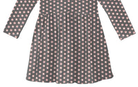 Kickee - Girls' Bamboo Print Long Sleeve Twirl Dress
