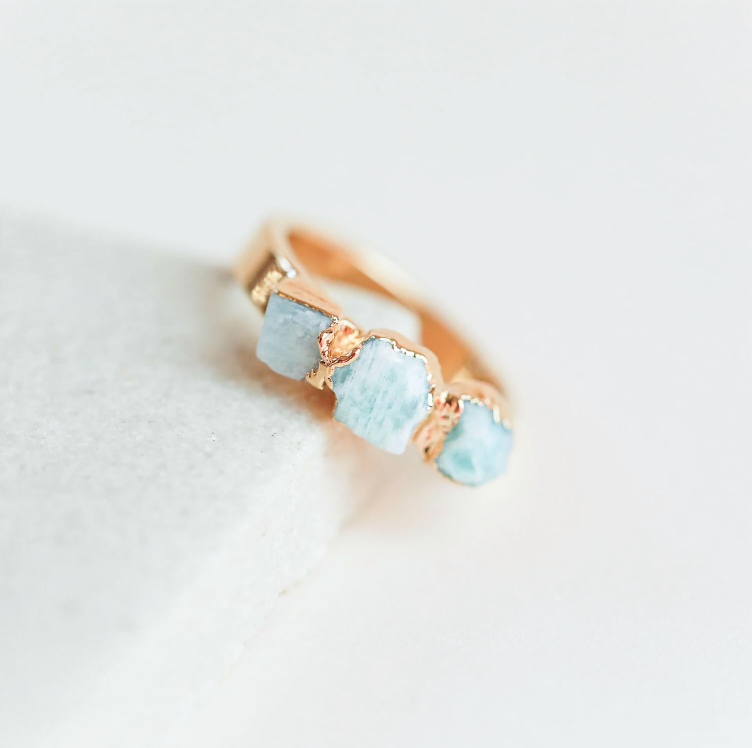 Dani Barbe - Amazonite Stacking Ring