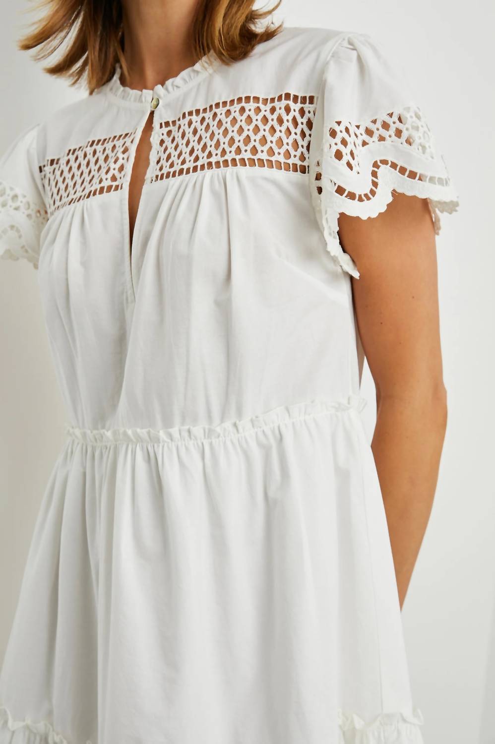 Rails Lettie Casual Dress in white - women's dress - view 4